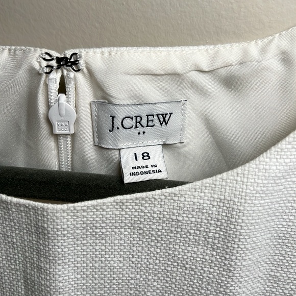 EUC J. Crew Factory Women's Suiting Dress With Waist Tabs Size 18 - Picture 4 of 5